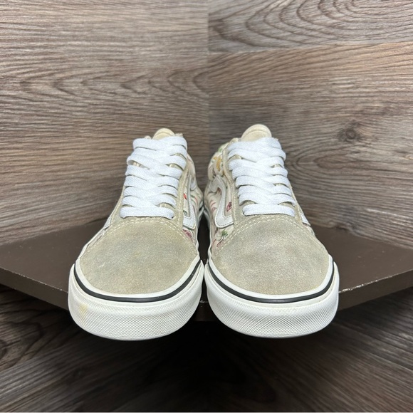 Vans old skool floral grey beige - Picture 2 of 7